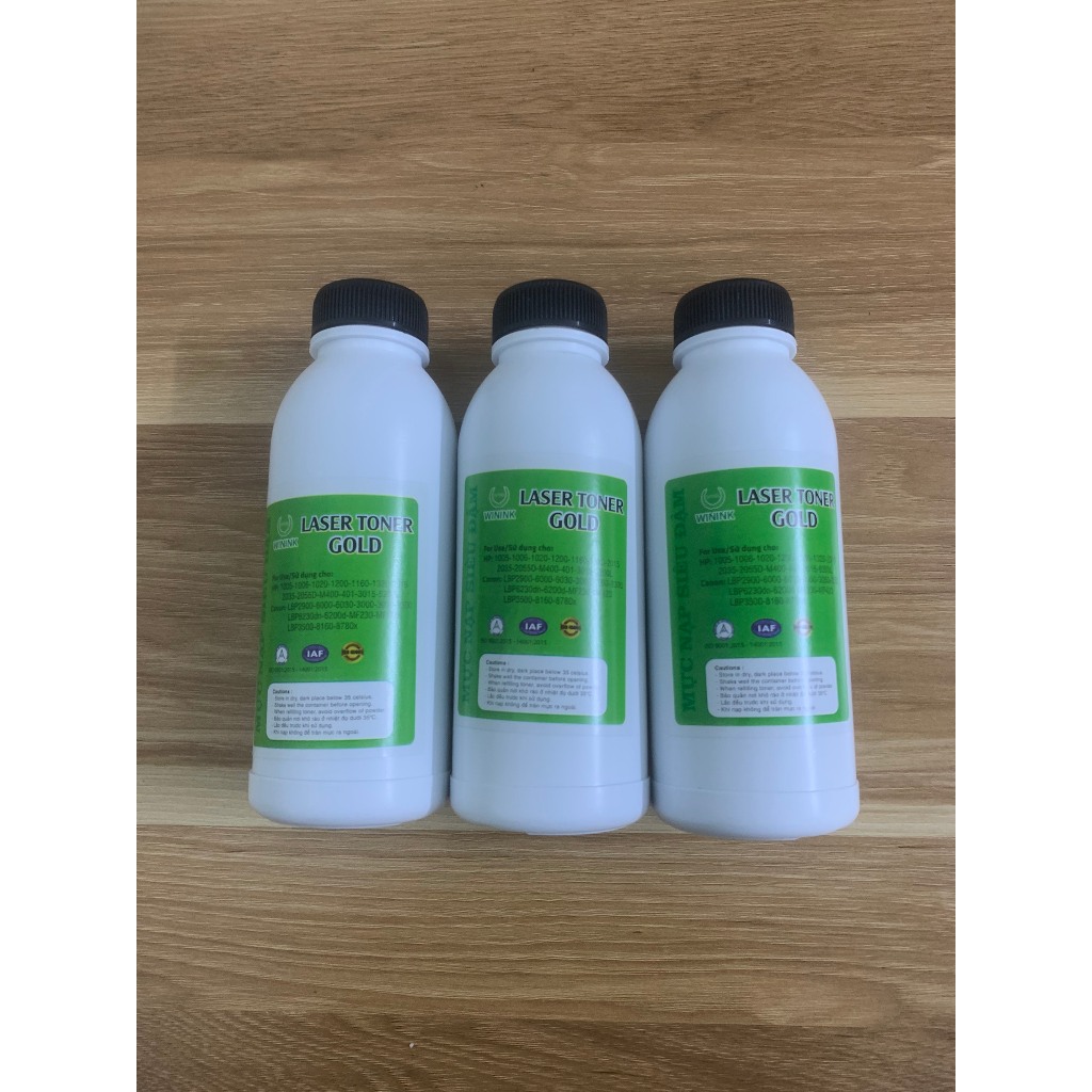 Mực đổ máy in - Loại in đậm và siêu nét canon 2900,3300,3050, 6030, 6230dn,226dw, 223dw....Hp 400,2035,2055,402