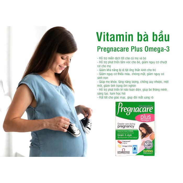 Viên Uống Vitamin Tổng Hợp Pregnacare Max Vitabiotics Cho Bà Bầu 84 Viên Mẹ Rofi