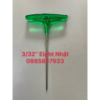 Tay vặn lục giác 3/32'' chữ t 018-3/32h eight nhật tại máy ntt bảo hành dài hạn tháo lắp ốc chìm hệ inch hiệu quả