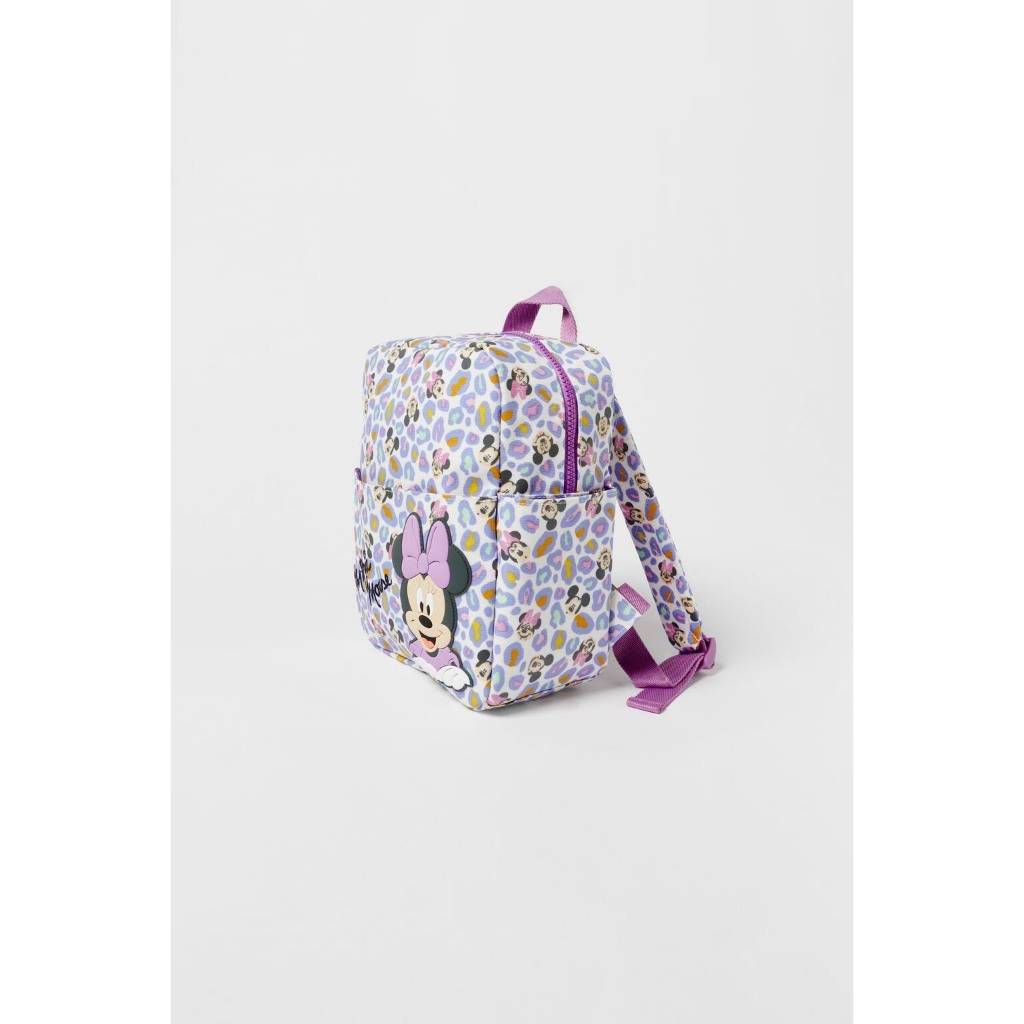 BALO ĐI HỌC MINNIE TÍM CHO BÉ HÀNG XUẤT DƯ FULL TAG MAC EMMIT BL100