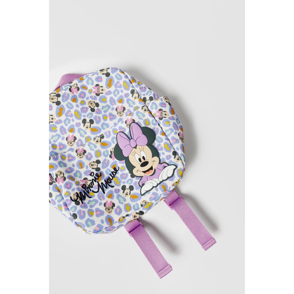 BALO ĐI HỌC MINNIE TÍM CHO BÉ HÀNG XUẤT DƯ FULL TAG MAC EMMIT BL100