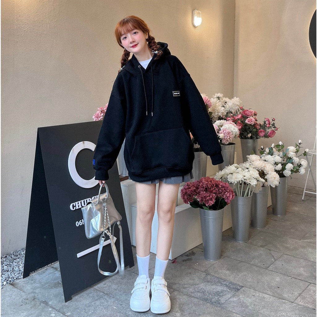 Áo Hoodie Chui Nỉ Bông Và Chân Cua NQ30 Form Rộng Nam Nữ Unisex | BigBuy360 - bigbuy360.vn