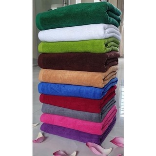 Khăn gội đầu, quấn đầu khăn lau microfiber, siêu thấm nước kt 35*75cm
