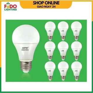 Combo 6 bóng đèn led bulb mpe 3w/5w/7w/9w/12w/15w
