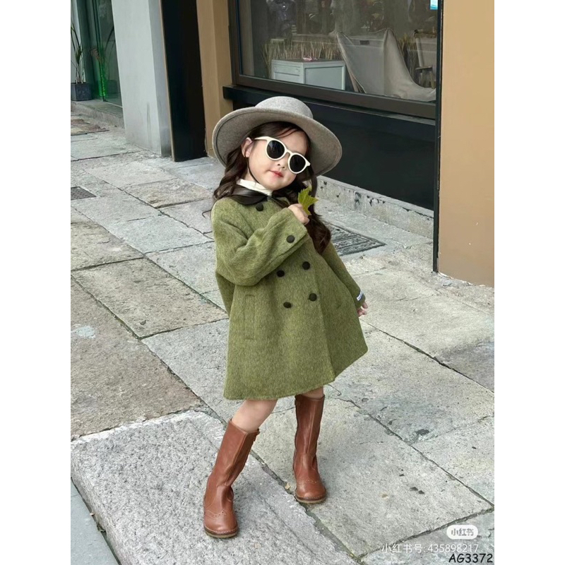 ÁO KHOÁC DÁNG DÀI CHO BÉ