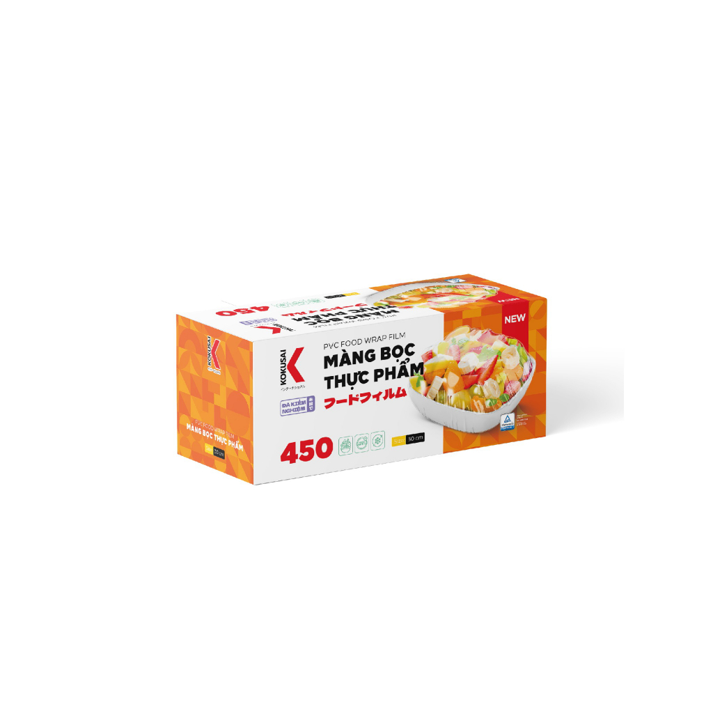 Màng Bọc Thực phẩm Kokusai 30cmx450 - Dao Nhựa