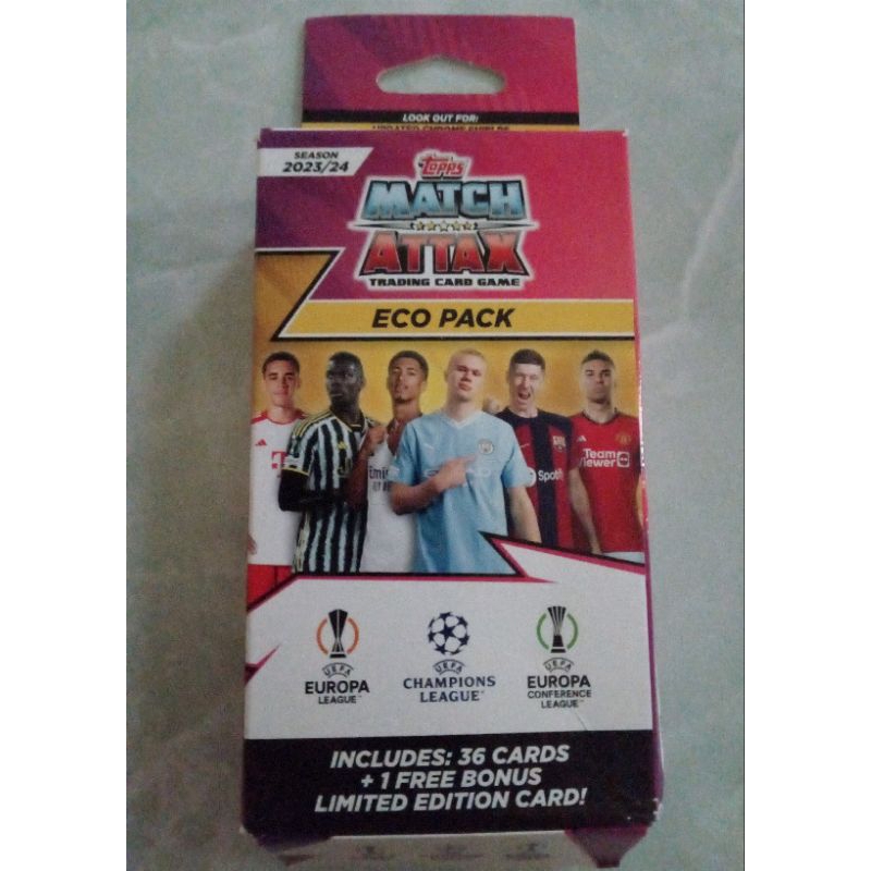 Thẻ cầu thủ bóng đá Match Attax 23/24 ucl