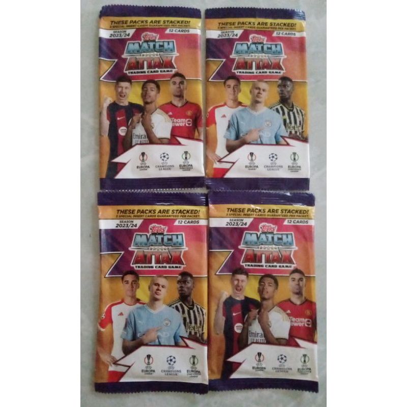 Thẻ cầu thủ bóng đá Match Attax 23/24 ucl