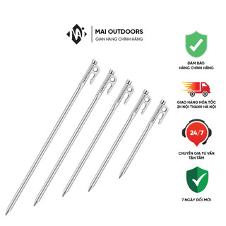 Bộ cọc tăng/ lều Inox đúc nguyên khối Campingmoon R20-8/ R26-8/ R30-8/ R35-6/ R40-6