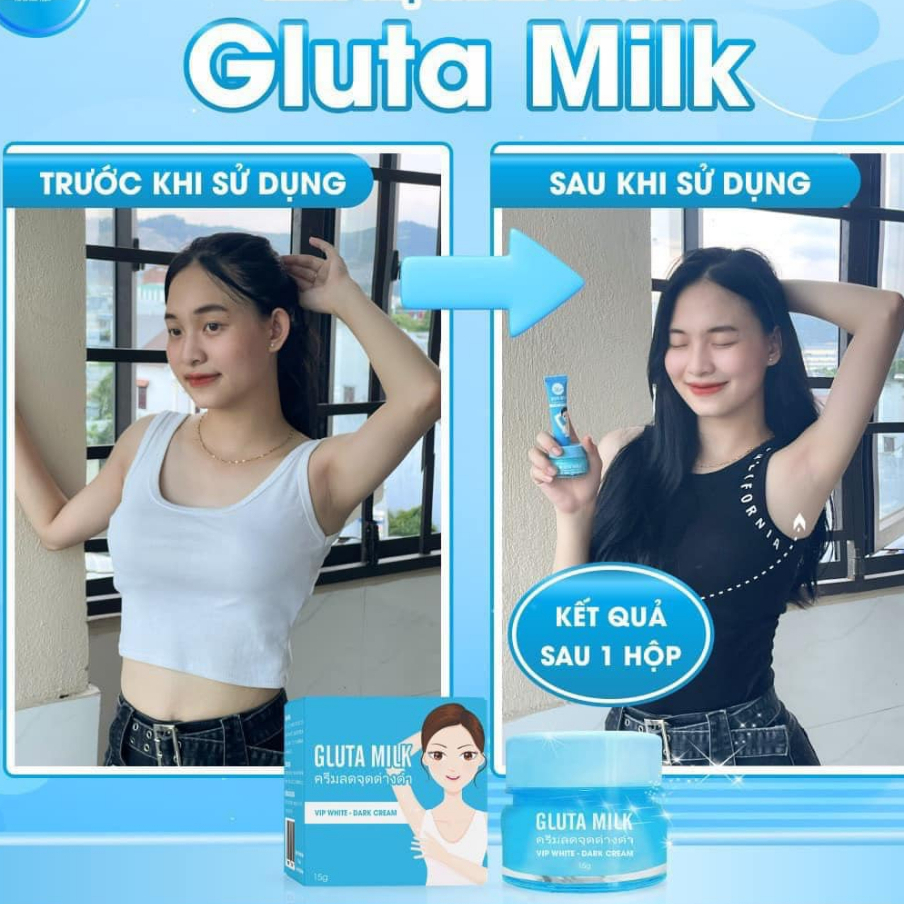 Kem Giảm Thâm Nách, Giảm Hôi Nách Gluta Milk Thái Lan