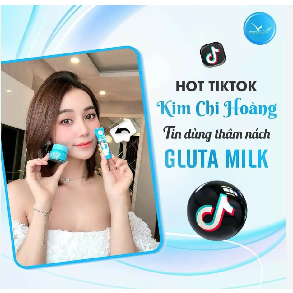 Kem Giảm Thâm Nách, Giảm Hôi Nách Gluta Milk Thái Lan