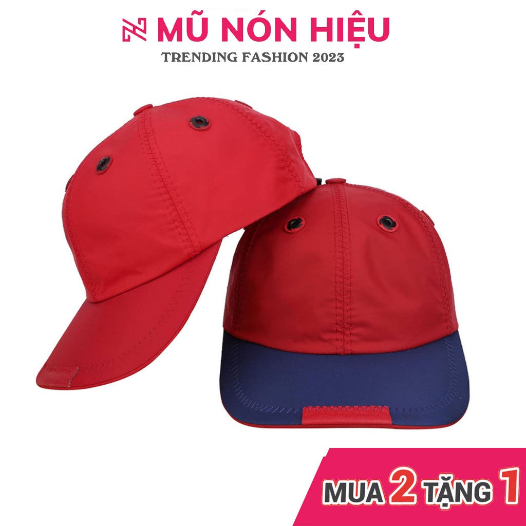 Nón kết sơn - mũ lưỡi trai thời trang vải gió cao cấp phom thể thao cá tính unisex dành cho nam và nữ MC005A FULL BOX