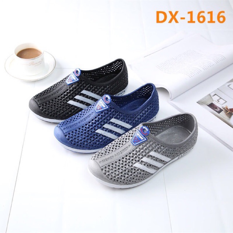 Giày nhựa lao động giày đi mưa cho nam giày có lỗ thoáng khí giày đi mưa