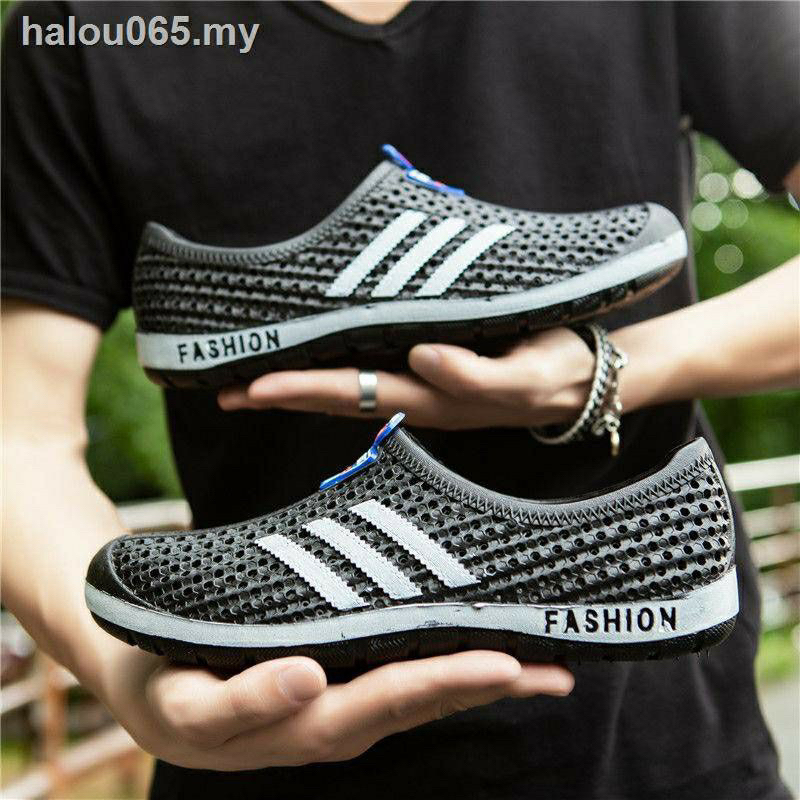 Giày nhựa lao động giày đi mưa cho nam giày có lỗ thoáng khí giày đi mưa