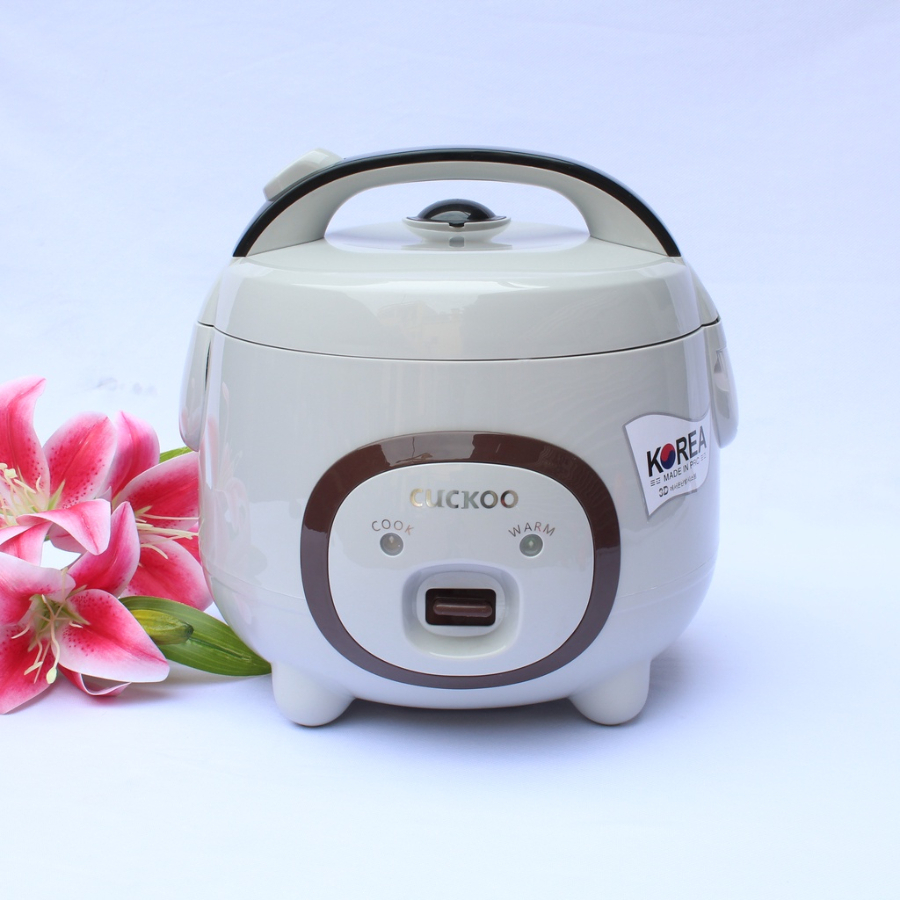 Nồi Cơm Điện Mini CUCKOO Nắp Gài Hình Lợn Đa Năng Công Suất 700W, Chống Dính, Dung Tích 1,2L, 1,8L Giữ Ấm Thông Minh