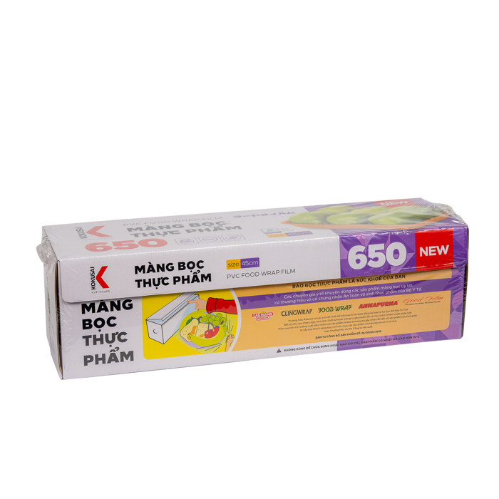 MÀNG BỌC THỰC PHẨM KOKUSAI 45CMX 650