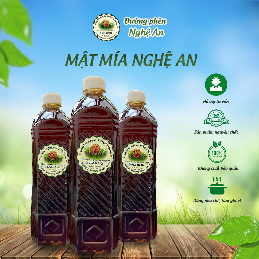 MẬT MÍA NGHỆ AN Nguyên Chất Ngọt Từ Thiên Nhiên