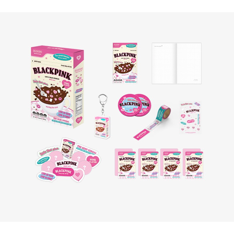 Bộ tranh ảnh sưu tầm Deco kit 2023 - Black Pink