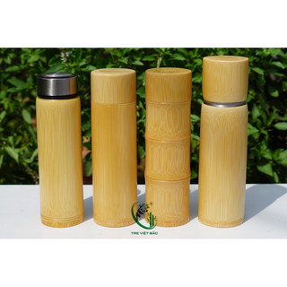 Bình giữ nhiệt bằng tre