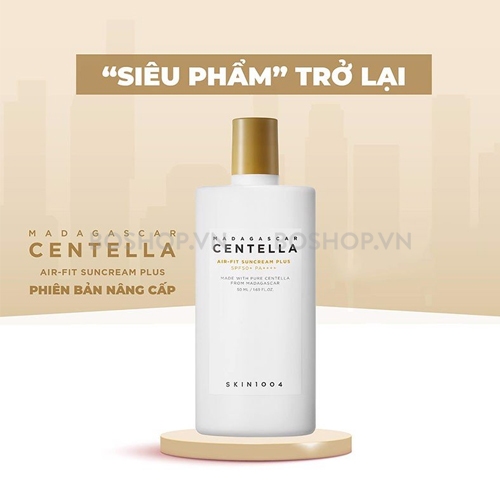 Kem Chống Nắng Skin1004 Madagascar Centella Air fit Suncream Plus SPF50+ 50ml
