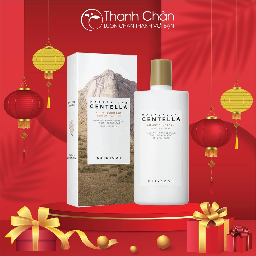Kem Chống Nắng Skin1004 Madagascar Centella Air fit Suncream Plus SPF50+ 50ml