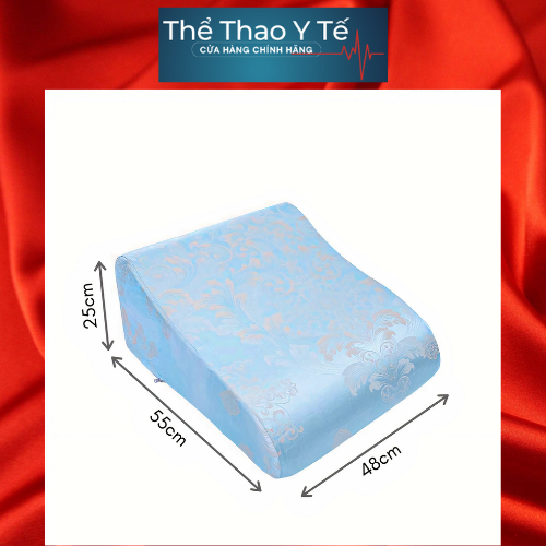 Gối kê chân chống giãn tĩnh mạch chuyên dụng Yorokobi cao 25&28cm