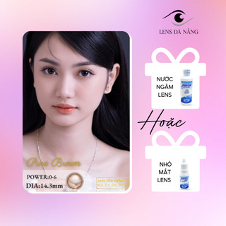 Lens nâu hàn quốc size 14,3mm