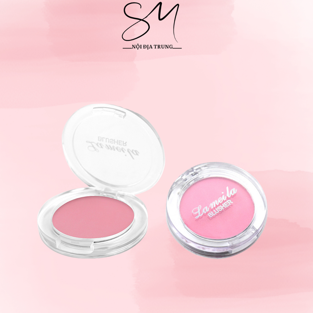 Bảng Phấn Má Hồng LAMEILA 6 Màu Tự Nhiên Kiềm Dầu, Kháng Nước Hàng Nội Địa Trung