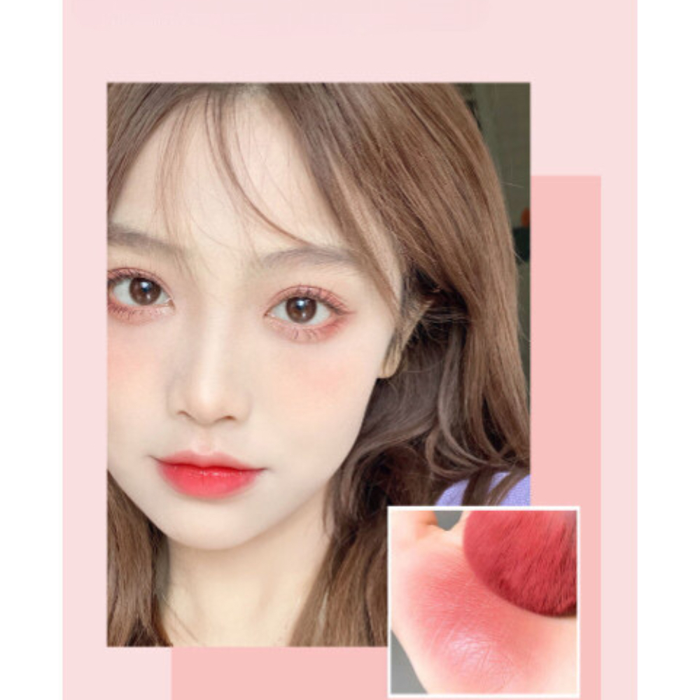 Bảng Phấn Má Hồng LAMEILA 6 Màu Tự Nhiên Kiềm Dầu, Kháng Nước Hàng Nội Địa Trung