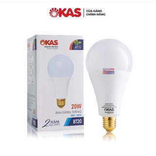 Bóng đèn led búp trụ bulb chữ A ánh sáng trắng, vàng công suất 7W 9W 12W 15W 20W Okas Sopoka