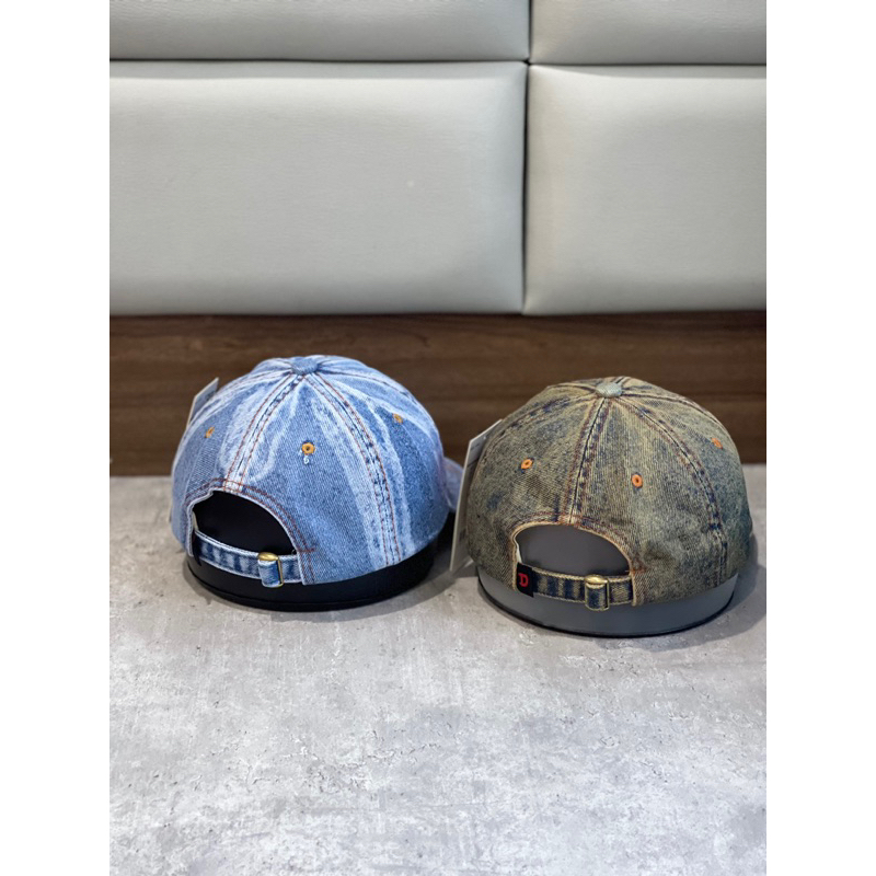 Mũ lưỡi trai jean diesel wax xịn munondanchoi