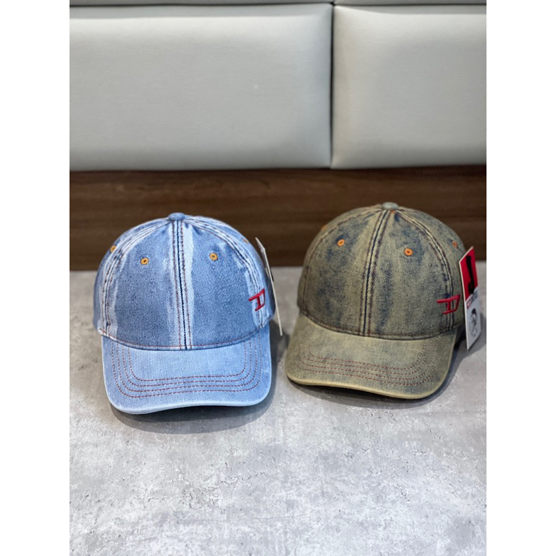 Mũ lưỡi trai jean diesel wax xịn munondanchoi