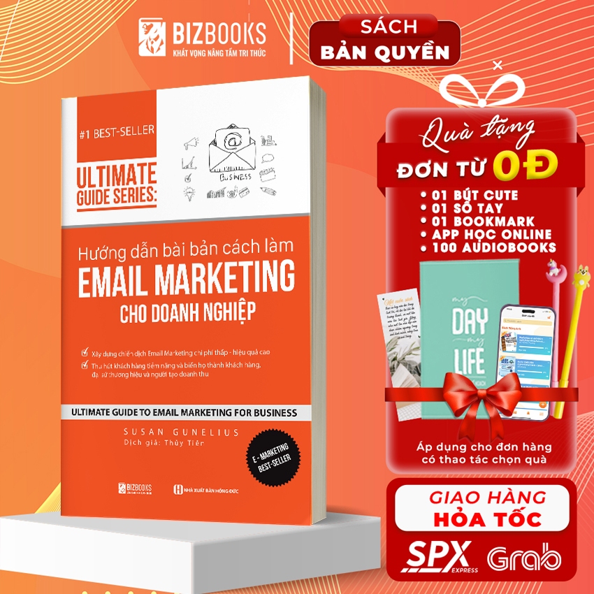 BIZBOOKS - Sách - Hướng Dẫn Bài Bản Cách Làm Email Marketing Cho Doanh Nghiệp