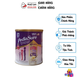 Sữa bột pediasure ít ngọt hương vani - hộp 400g