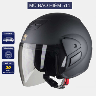 Mũ Bảo Hiểm 3/4 Kính Royal M01 - Hàng Chính Hãng