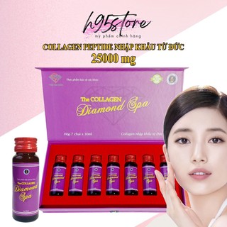 Collagen nước uống thủy phân glutathione cao cấp The Collagen Diamond Spa trắng da giảm nhăn
