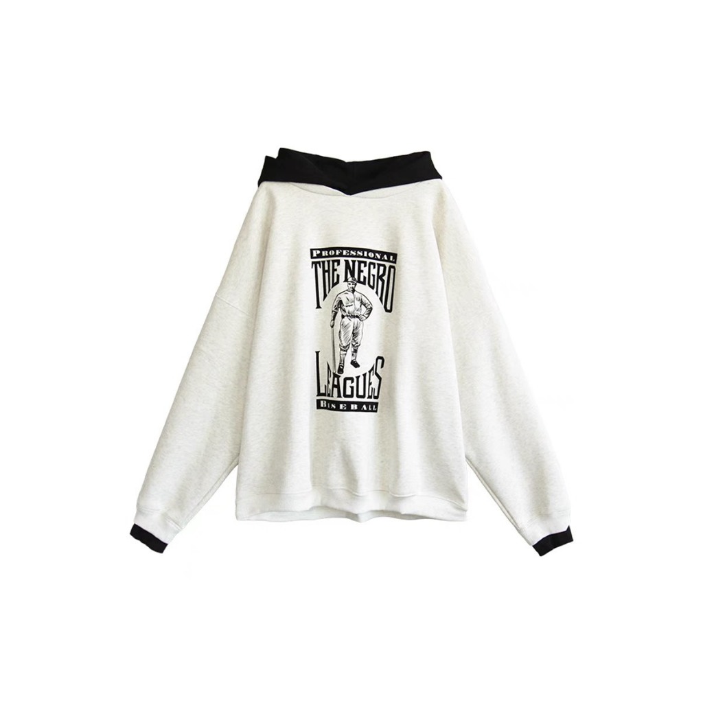 Áo Nữ, Áo Hoodie Xám Phối Mũ Đen Chất Nỉ Dày Loại 1 hottrend 2023