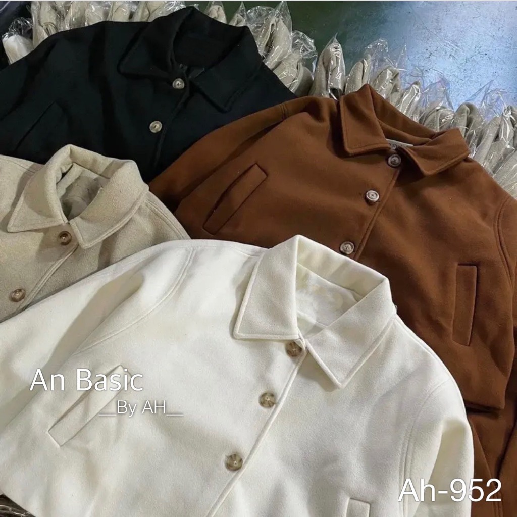 Áo dạ ép dáng croptop - Retrostyle.vn - Aodaep952_P13K3