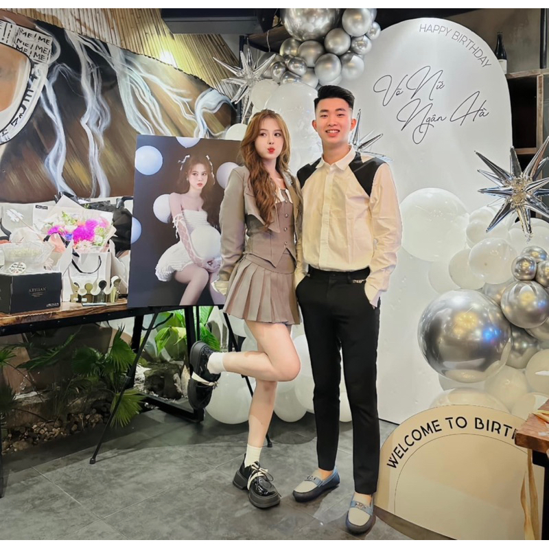 Áo sơ mi nam mcq có hoạ tiết phối màu đen lịch sự thời trang phong cách giới trẻ có size từ s đến xl