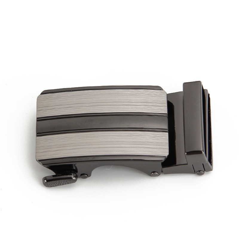 Đầu Khóa Mặt Thắt Lưng Dây Nịt Tự Động 3.1 cm  Hợp Kim Sơn Bên Bỉ Mặt Xám Cài Răng Sang Trọng Hiện Đại  MT104