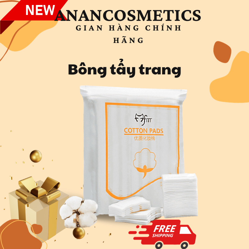 Bông tẩy trang Cottonpad 222 miếng Mềm Mịn Siêu Tiết Kiệm anan comestic