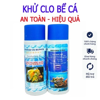 Thuốc khử clo | thuốc khử nước mới cho nước máy nuôi cá cảnh, thủy sinh, cá koi
