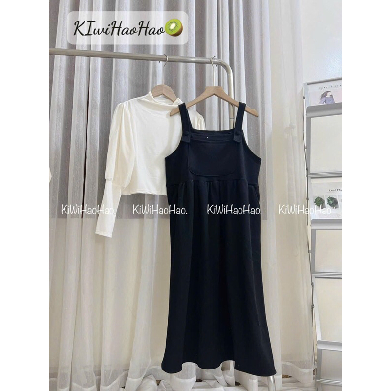 Váy bầu thu đông,chất nhung dày đẹp