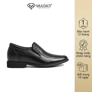 Giày lười Tăng chiều cao da bò cao cấp nam Mulgati Elevator Shoes - G81012