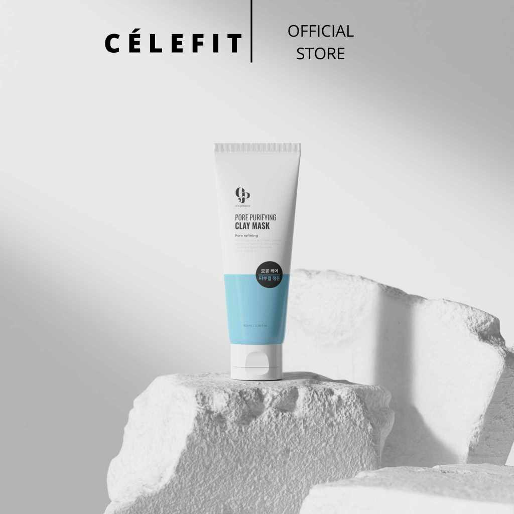 Mặt nạ đất sét CELEPIDERME PORE PURIFYING CLAY MASK 100ml - Làm Sạch Sâu Se Khít Lỗ Chân Lông