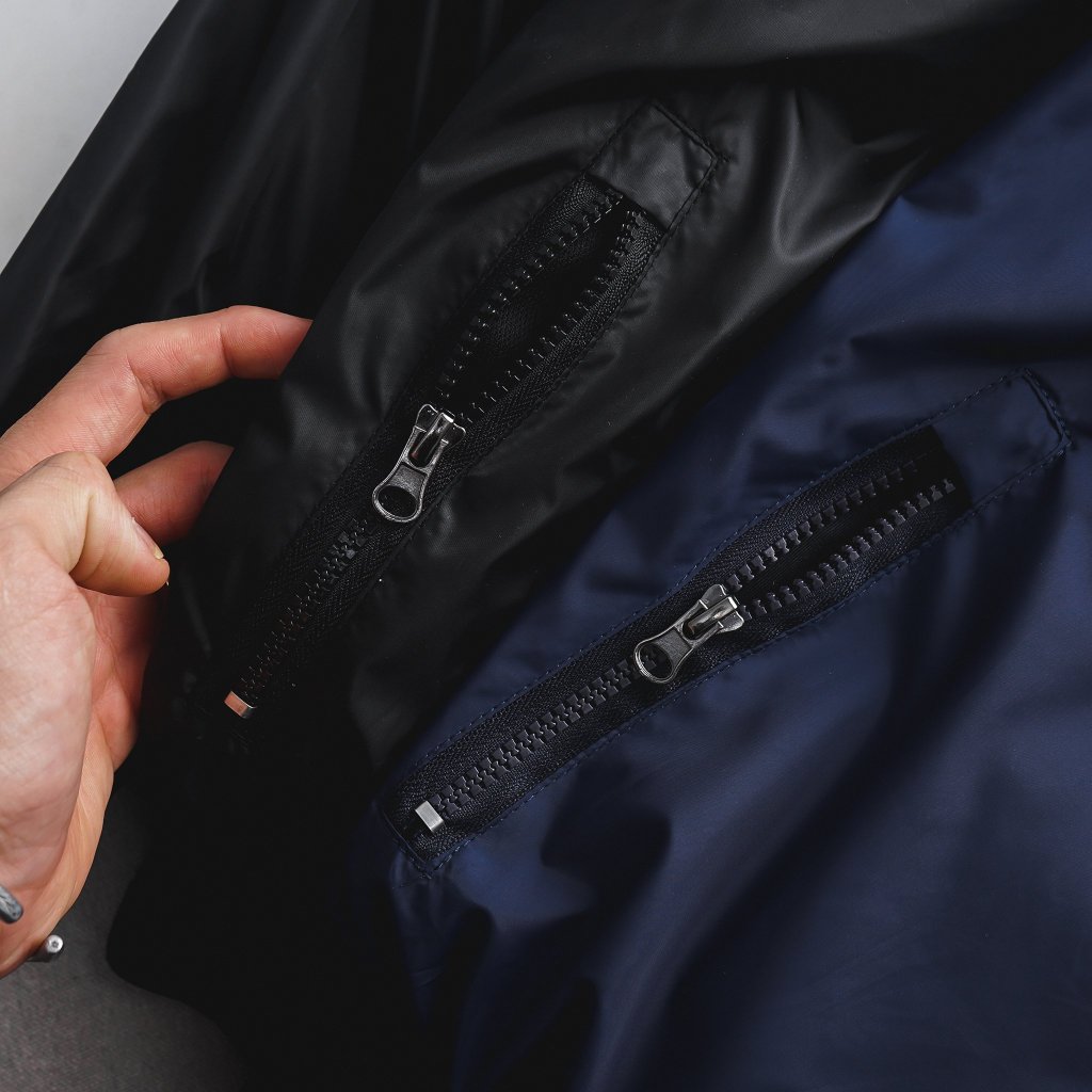 Big size - Áo khoác dù 2 lớp phối màu thời trang unisex >130kg Big Men