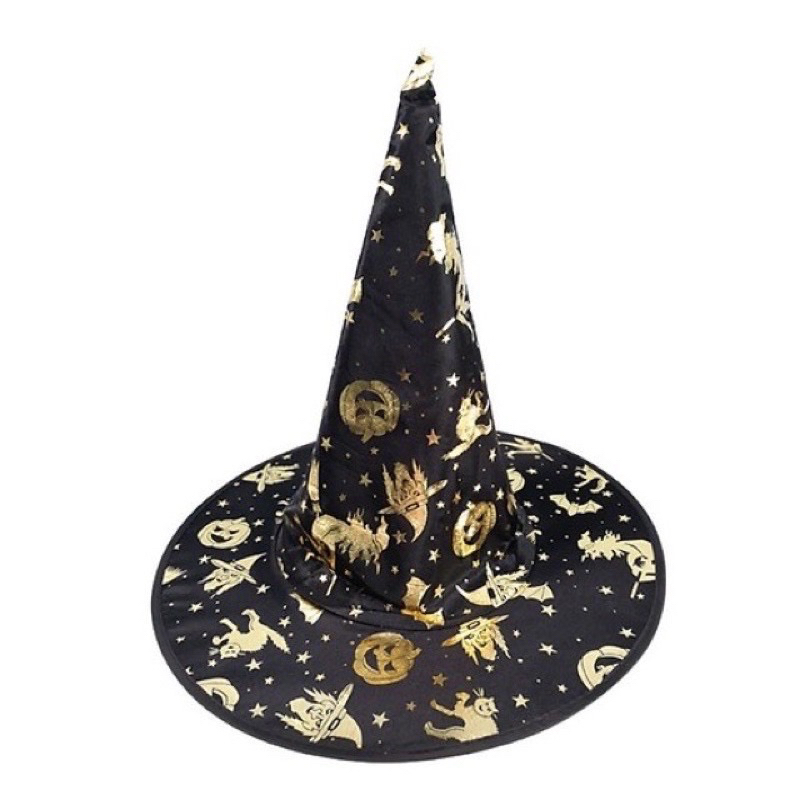 Áo Choàng Và Nón Hóa Trang Phù Thủy Cho Bé Dịp Halloween