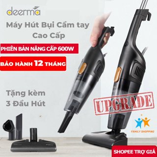 Máy hút bụi cầm tay Deerma DX115C máy hút bụi gia dụng gia đình 3in1 đa năng tiện dụng hút nệm, đệm, sàn tốt