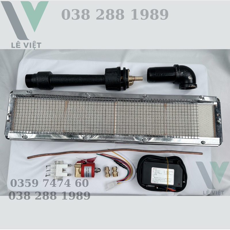 (Bảo hành 6 tháng) Bếp Sấy Hồng Ngoại A1602 Bếp Gas Sấy Sơn Tĩnh Điện Linh Kiện Bếp Sấy Phụ Kiện Sơn Tĩnh Điện