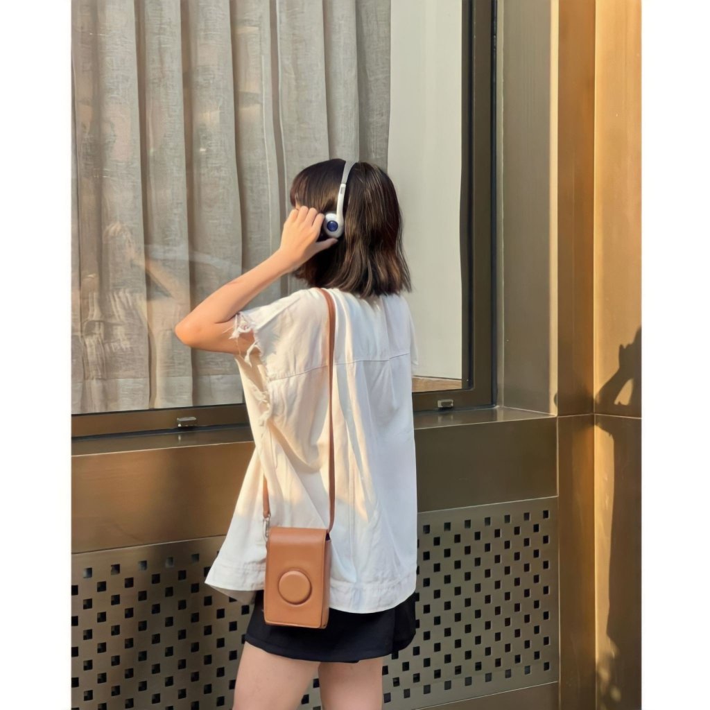 Áo khoác Nữ, Áo Jeans Gile Nữ Sước Gấu Túi Trước Tay Cộc Freesize Màu Kem